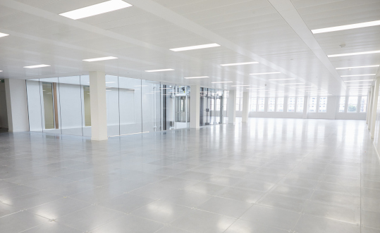 Large vacant open plan office space